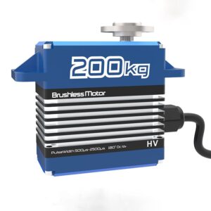 Servo motor for heavy-duty aircraft model