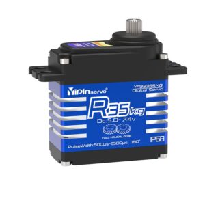 Servo motors for irrigation equipment