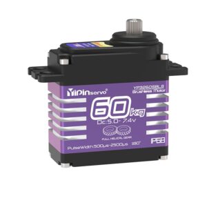 Servo motors for remote-controlled submersibles