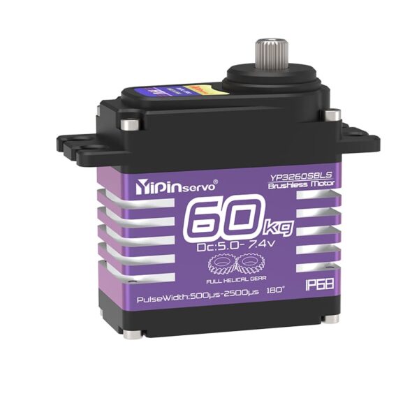 Servo motors for remote-controlled submersibles