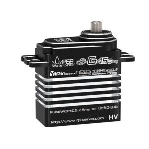 servo motor for anti-wave steering of water drone