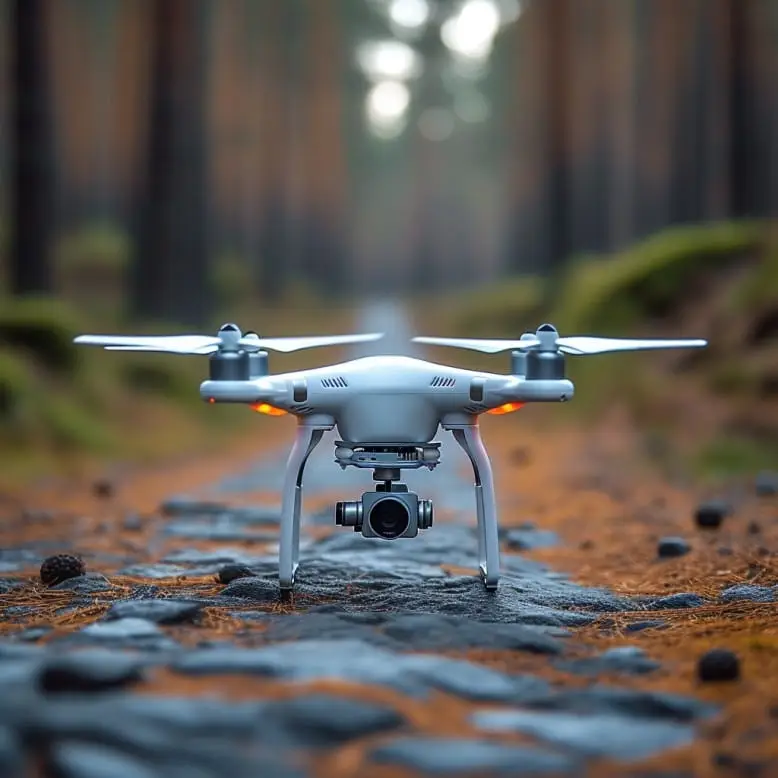 Drone servo motor shooting scenario